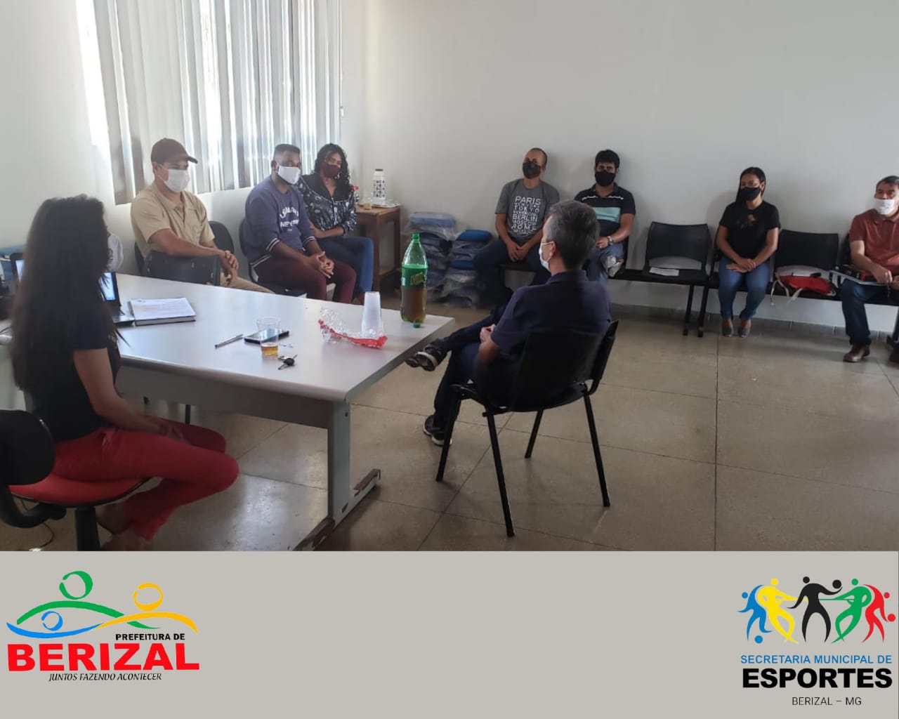 Secretaria de Esporte realiza primeira reunião do  Conselho Municipal Esportivo de Berizal - MG