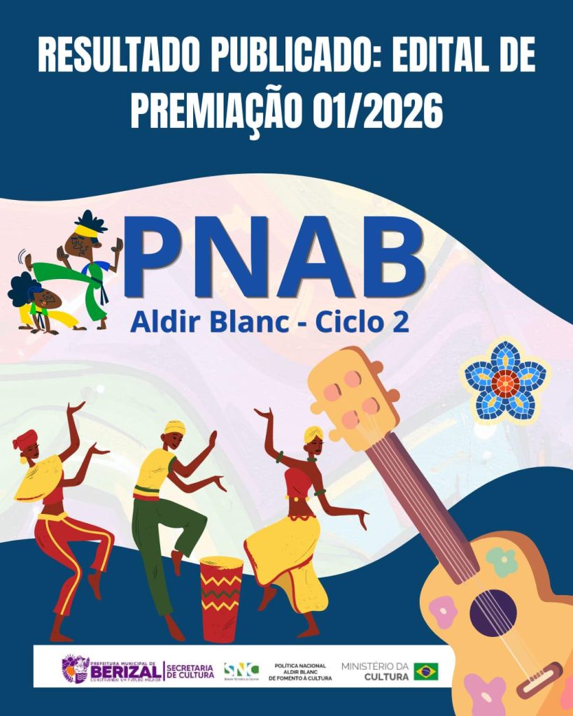 Resultado Disponível! Edital de Premiação para Agentes Culturais – PNAB